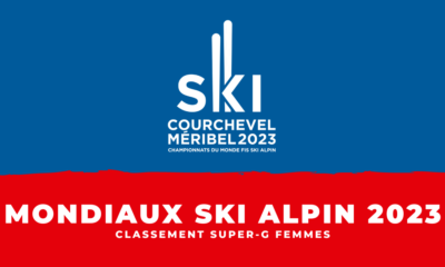 Mondiaux Ski alpin 2023 - Classement Super-G femmes
