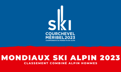 Mondiaux Ski alpin 2023 - Classement combiné alpin hommes