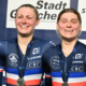 Piste Championnats d'Europe 2023 Clara Copponi et Victoire Berteau en argent sur l'Américaine (1)