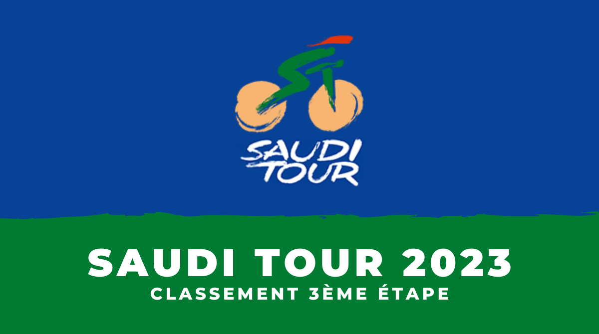 Saudi Tour 2023 - Classement 3ème étape