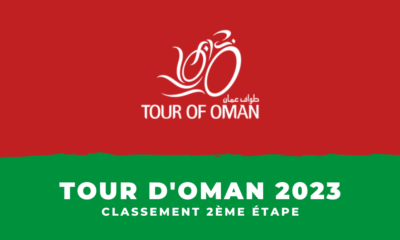 Tour d'Oman 2023 - Classement 2ème étape