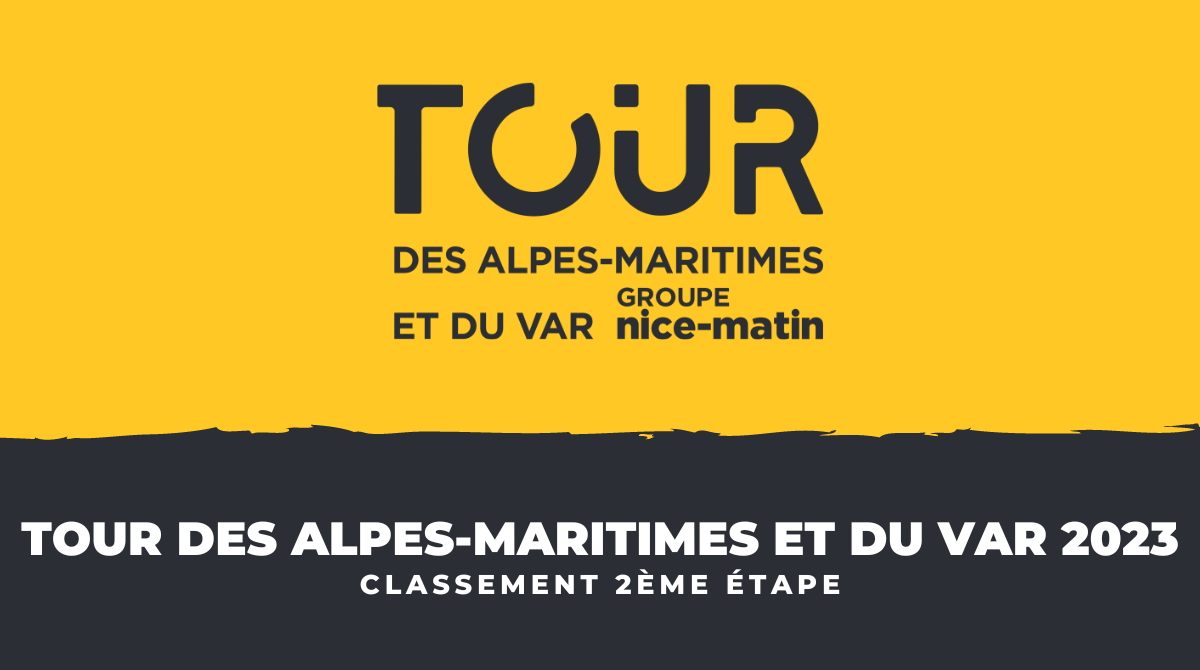 Tour des Alpes-Maritimes et du Var 2023 - Classement 2ème étape