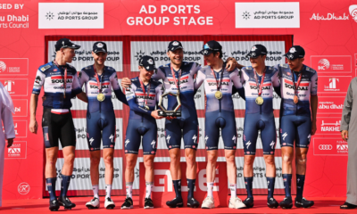 UAE Tour 2023 La Soudal Quick-Step gagne le chrono de la 2ème étape, Luke Plapp leader (1)