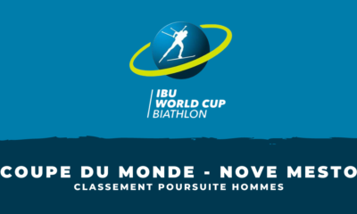 Biathlon Nove Mesto 2023 - Classement Poursuite hommes