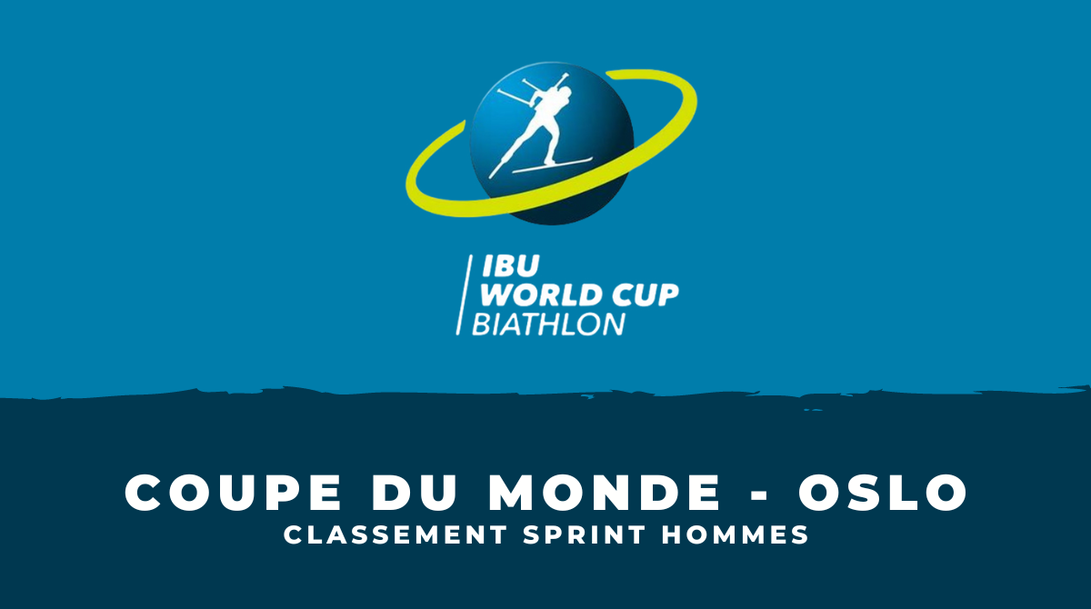 Biathlon Oslo 2023 - Classement Sprint hommes
