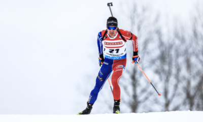 Biathlon Oslo 2023 Quentin Fillon Maillet 2ème de la poursuite derrière un immense Johannes Boe