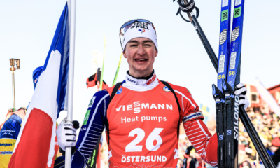 Biathlon Ostersund 2023 Premier podium en Coupe du monde pour Éric Perrot !