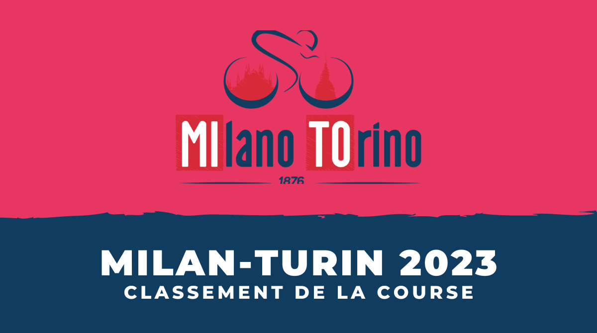 Classement Milan-Turin 2023