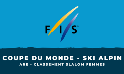 Classement Slalom femmes Are 2023