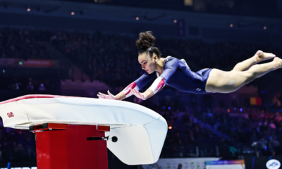 Coupe du monde de gymnastique Coline Devillard en or au saut à Doha