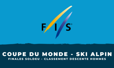 Finales Soldeu 2023 - Classement Descente Hommes