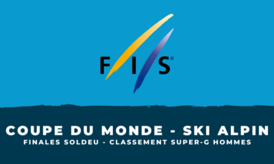 Finales Soldeu 2023 - Classement Super-G Hommes