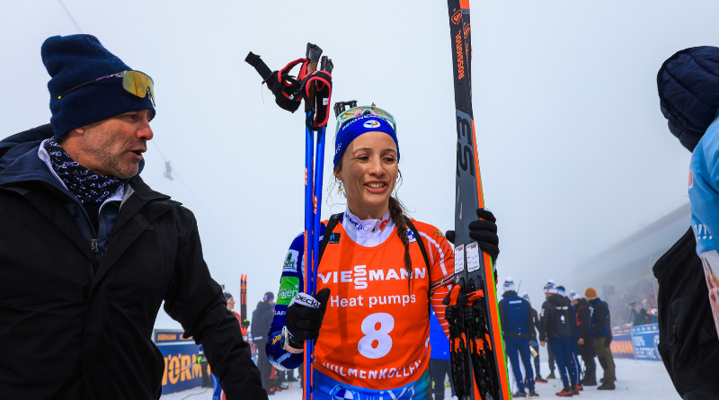 Mass start femmes Oslo Dernière course et dernier podium pour Anaïs Chevalier-Bouchet ! (1)