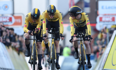 Paris-Nice 2023 La Jumbo-Visma remporte le chrono par équipes, Cort Nielsen en jaune