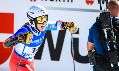 Ski alpin - Coupe d'Europe Victoire de Marie Lamure sur le slalom de Suomu