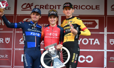 Strade Bianche 2023 Tom Pidcock triomphe devant Valentin Madouas (1)