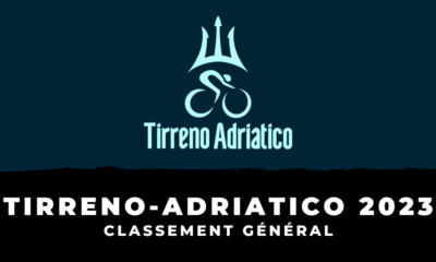 Tirreno-Adriatico 2023 - Classement général