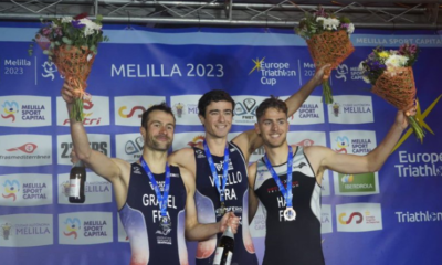 Triathlon Triplé français en Coupe d'Europe, victoire de Louis Vitiello