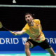 Badminton Toma Junior Popov rend les armes de justesse en demi-finales