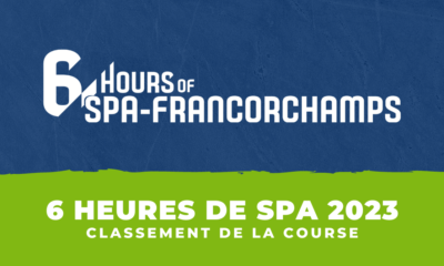 Classement 6 Heures de Spa-Francorchamps 2023