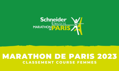 Marathon de Paris 2023 - Classement course femmes