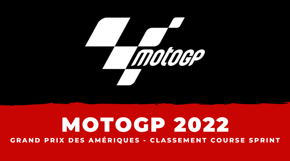 MotoGP Amériques 2023 - Classement Course sprint
