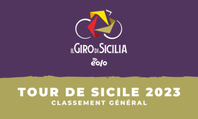 Tour de Sicile 2023 - Classement général