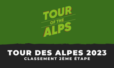 Tour des Alpes 2023 - Classement 2ème étape