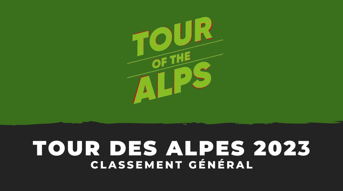 Tour des Alpes 2023 - Classement général