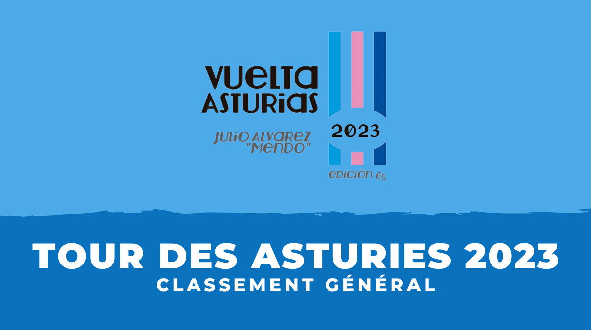 Tour des Asturies 2023 - Classement général