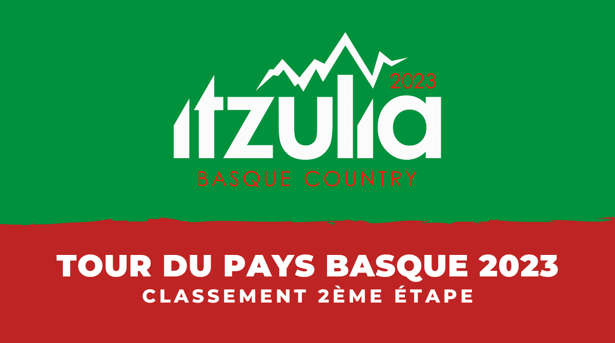 Tour du Pays Basque 2023 - Classement 2ème étape