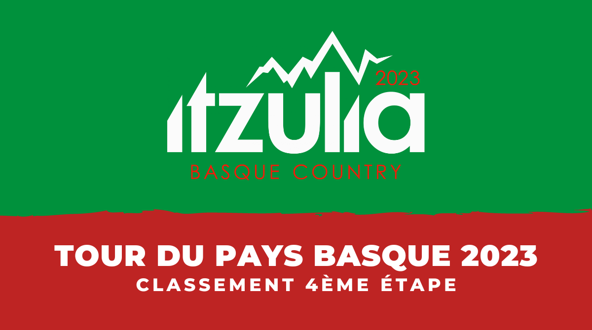 Tour du Pays Basque 2023 - Classement 4ème étape