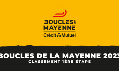 Boucles de la Mayenne 2023 - Classement 1ère étape