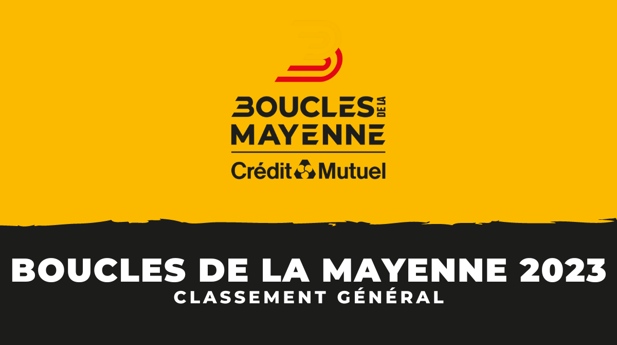 Boucles de la Mayenne 2023 - Classement général
