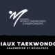 Calendrier et résultats Championnats du monde de taekwondo 2023