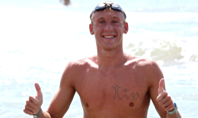 Coupe du monde de natation Marc-Antoine Olivier et Logan Fontaine sur le podium en Égypte