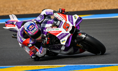 MotoGP France 2023 Marco Bezzecchi en patron, Johann Zarco sur le podium