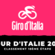 Tour d'Italie 2023 - Classement 18ème étape