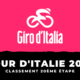 Tour d'Italie 2023 - Classement 20ème étape