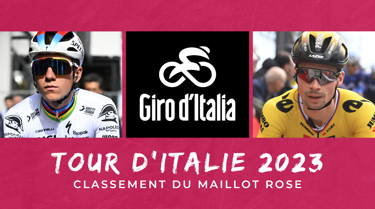 Tour d'Italie 2023 - Classement général Maillot rose