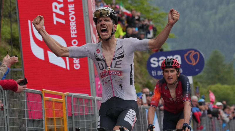Tour d’Italie 2023 Joao Almeida gagne la 16ème étape, Geraint Thomas en rose (1)