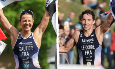 Triathlon Razzia française aux Mondiaux militaires, Mathilde Gautier et Pierre Le Corre en or
