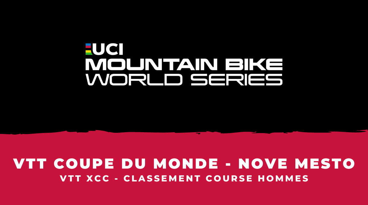VTT Short track Nove Mesto - Classement de la course hommes