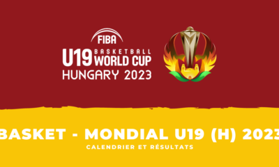 Calendrier et résultats Coupe du monde masculine de basket U19 2023