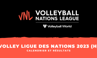 Calendrier et résultats Ligue des nations masculine de volley-ball 2023
