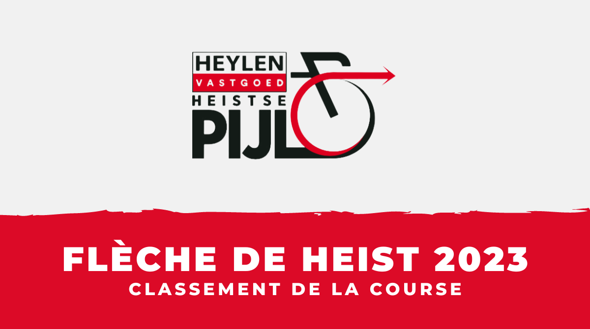 Classement Flèche de Heist 2023