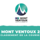 Classement Mont Ventoux Dénivelé Challenge 2023