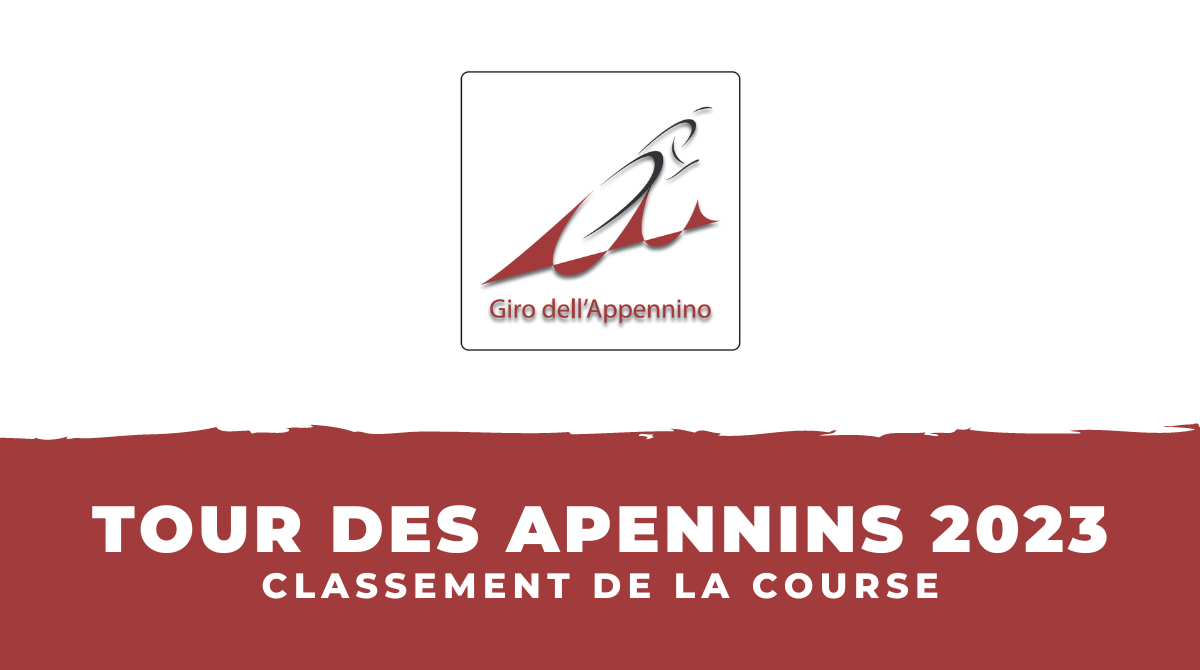 Classement Tour des Apennins 2023