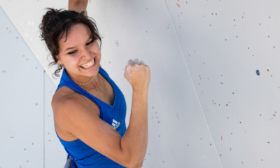 Escalade Première victoire en Coupe du monde pour Oriane Bertone