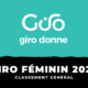 Giro Féminin 2023 - Classement général
